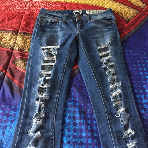 Ripped jeans