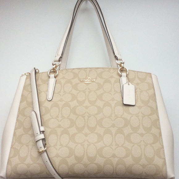 Coach Handbags - NWT 🔶 COACH Signature Christie Carryall