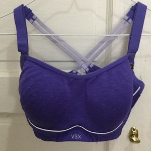 Victoria's Secret VSX Sport Bra, Purple - 34DD