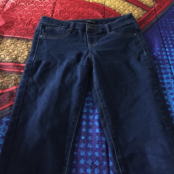 High waisted demin jeans