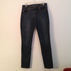 American Eagle High Rise Skinny Stretch Jeans