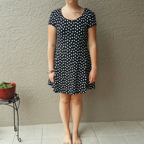 Knit casual dress