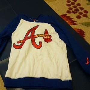 VS pink Atlanta Braves sweater