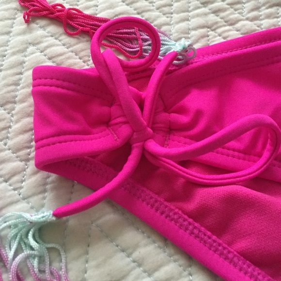 Bikini Lab fringe bikini set. - Picture 3 of 3