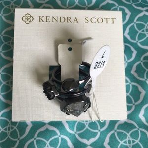 Kendra Scott Mariam stackable rings sz 7