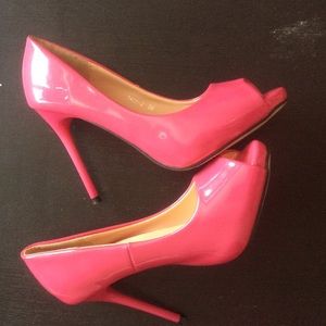 Pink lady summer shoes