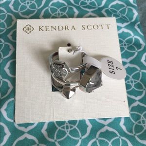 Kendra Scott Mariam stackable rings sz 7