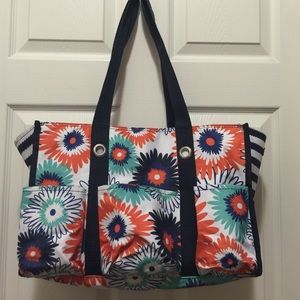 Thirty-One organizing zippered utility tote