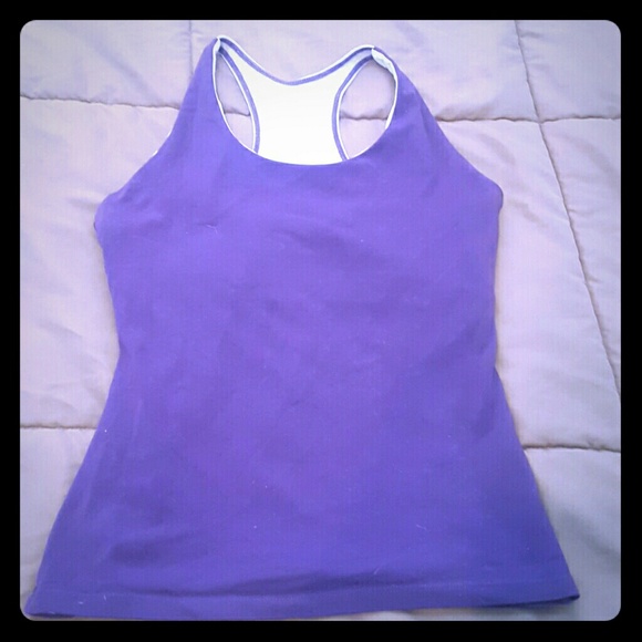 Purple prAna workout tank