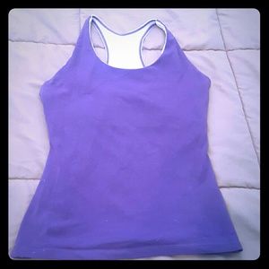 Purple prAna workout tank