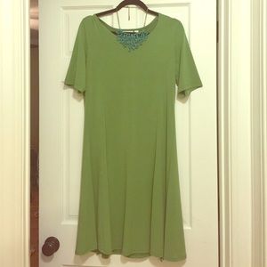 Susan Graver 3/4 sleeve dress.