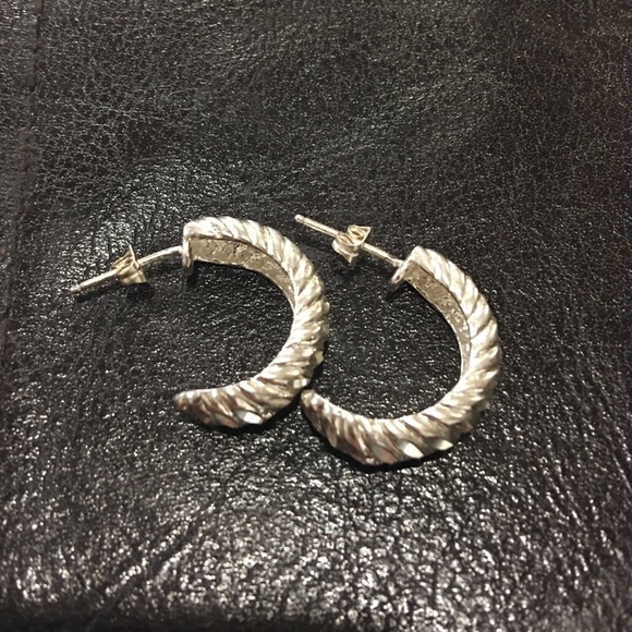 Sterling silver earrings