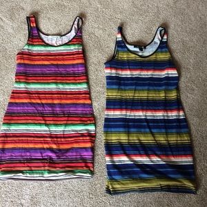 Two bodycon dresses!