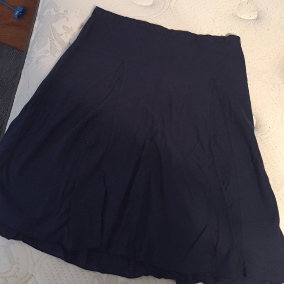 Horny Toad Navy Skirt