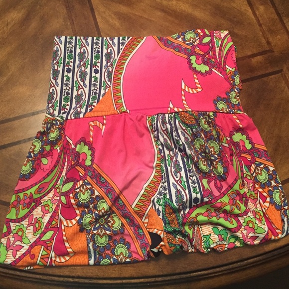Plazzo Pants. Bright and colorful print