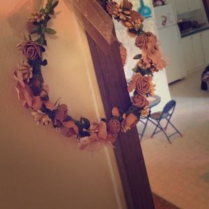 Flower crown. Wedding, cute, everyday if you want.