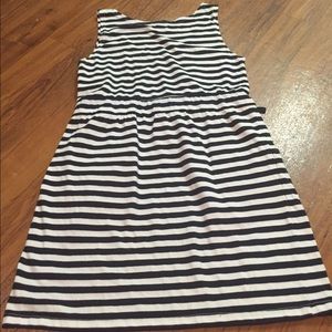 Piko Dresses - Piko Navy Striped Dress/Cover Up Piko Dresses - Piko Navy Striped Dress/Cover Up