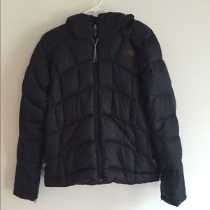 The North Face black jacket