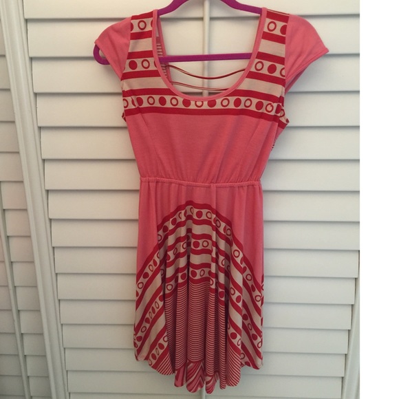 Backless skater dress