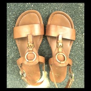 Franco Sarto 3/4-inch heel summer sandals