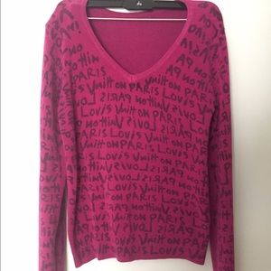 Pullover knit sweater