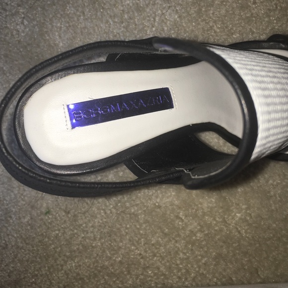 Bcbg black and white heels - Picture 3 of 3