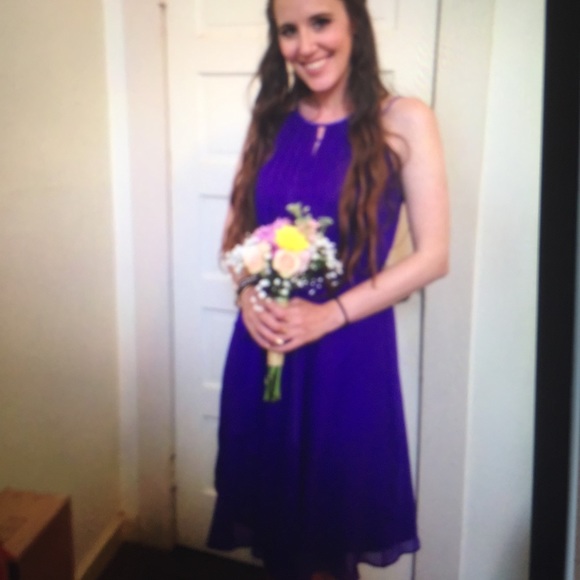 Purple dress!