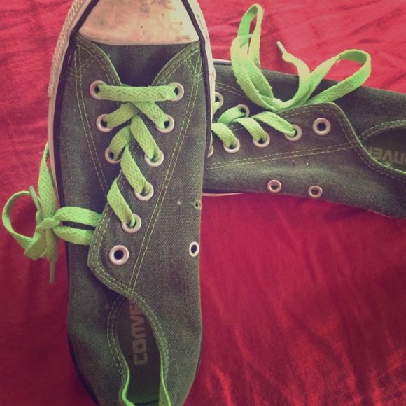 Green converse!