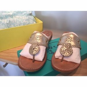 Jack Rogers | Hamptons Sandal - Gold
