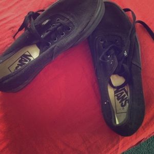 Vans black. Great condition trade. Don't buy.