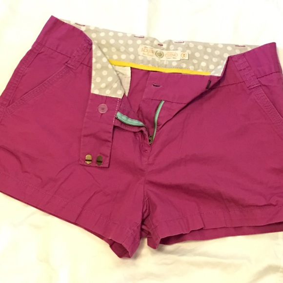 Jcrew magenta pink shorts