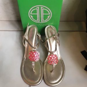 Lilly Pulitzer 'Behind The Hedge Wedge'