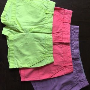 Set of 3 J.Crew Chino Shorts