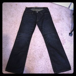 Men's American Eagle low rise boot cut jeans