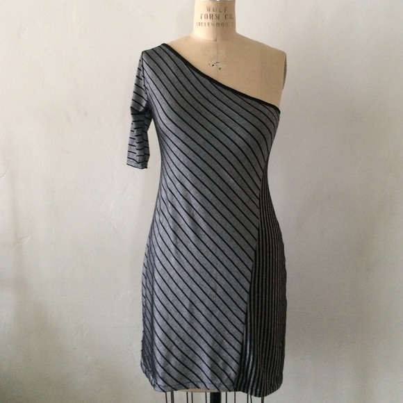 One Shoulder Mini Dress Sz S