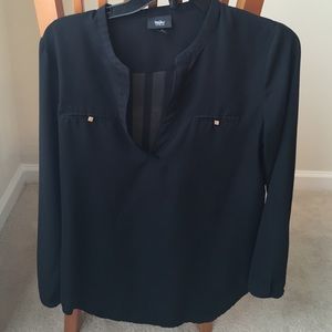 Long sleeve blouse