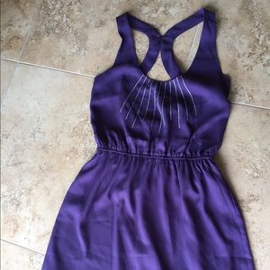 Purple formal dress TAGS ON