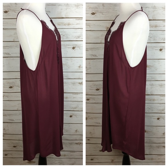 [Free People] Parisian Night Slip Dress Boho Gypsy - Picture 2 of 4