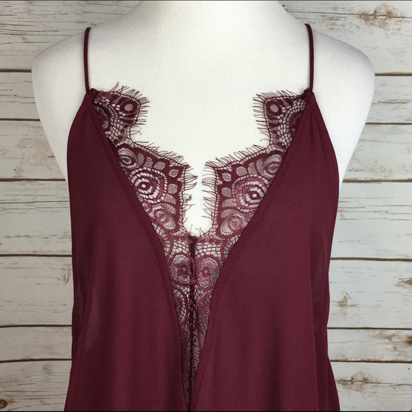 [Free People] Parisian Night Slip Dress Boho Gypsy - Picture 3 of 4