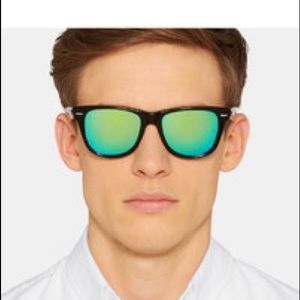 Rayban Wayfarer Acetate mirrored sunglasses Rayban Wayfarer Acetate mirrored sunglasses