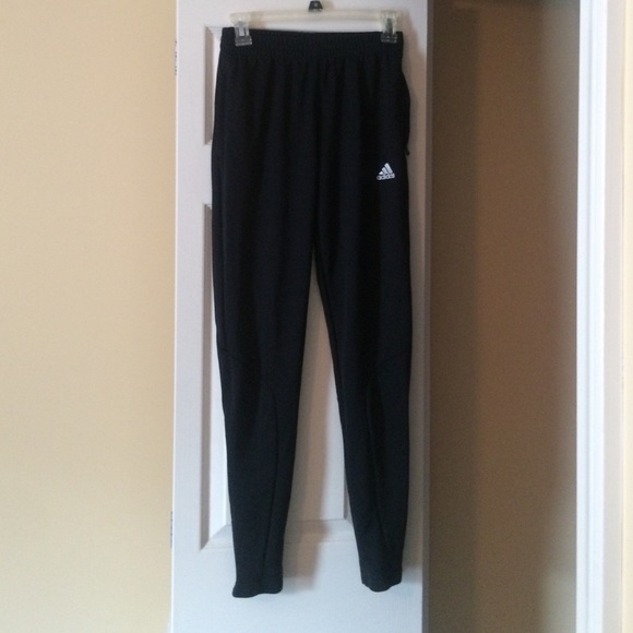 Black adidas track pants (like new!)