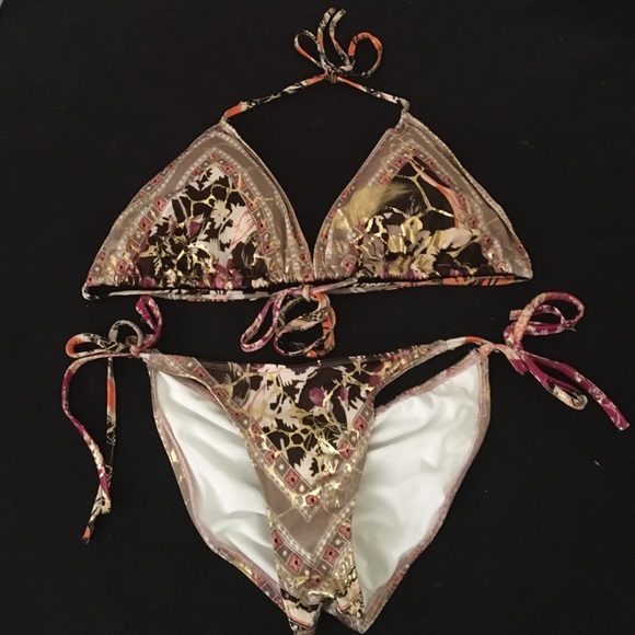 Multicolored bikini