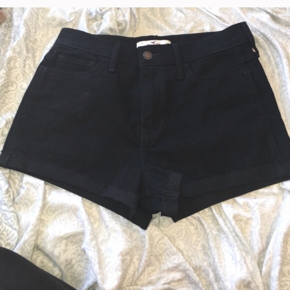 Hollister high waisted Jean shorts