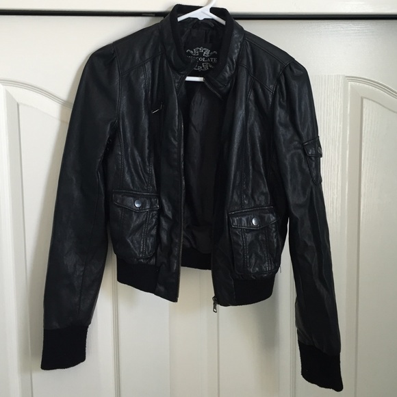 Pleather jacket