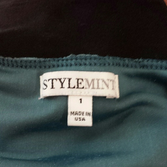 SOLD Elastic Waist Velvet Skirt from Intimint - Picture 2 of 3
