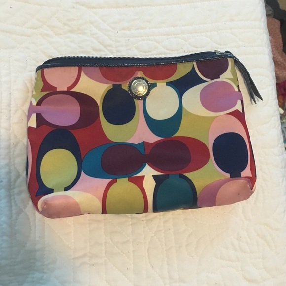 Authentic Coach Makeup Bag!