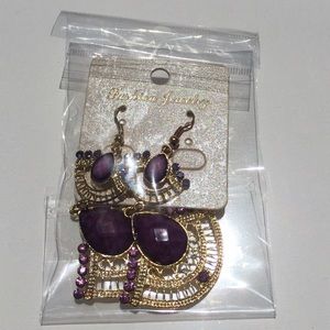 🚨FINAL Gypsy / Boho Purple Earrings