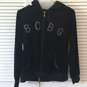 BCBG zip up hoodie