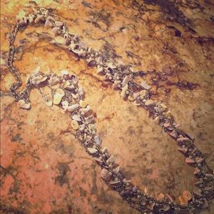 Cool shell 🐚 and silver chain belt