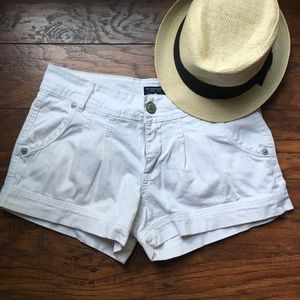 US Polo Assn. white shorts